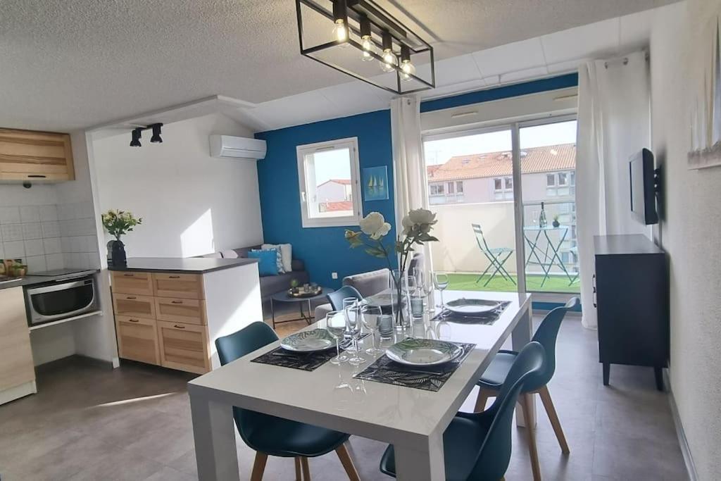 L'Ophelia Duplex Dernier Etage Balcon Centre Climatisation Apartment Sete Bagian luar foto