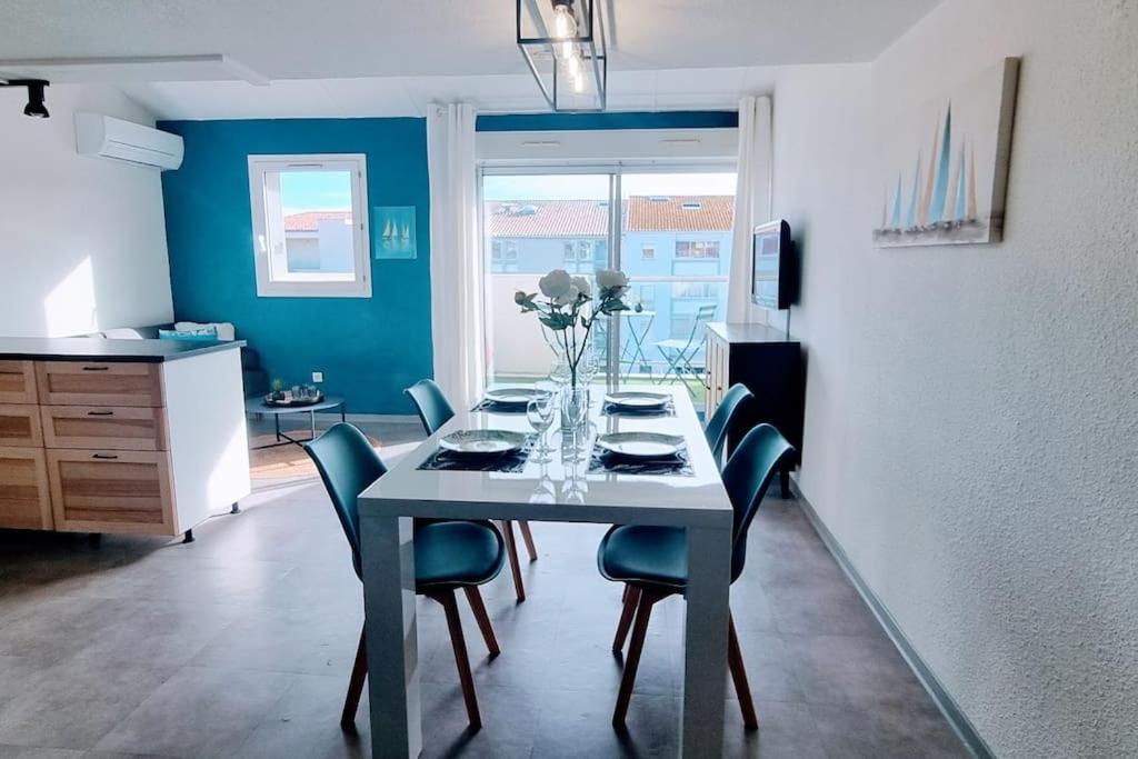 L'Ophelia Duplex Dernier Etage Balcon Centre Climatisation Apartment Sete Bagian luar foto